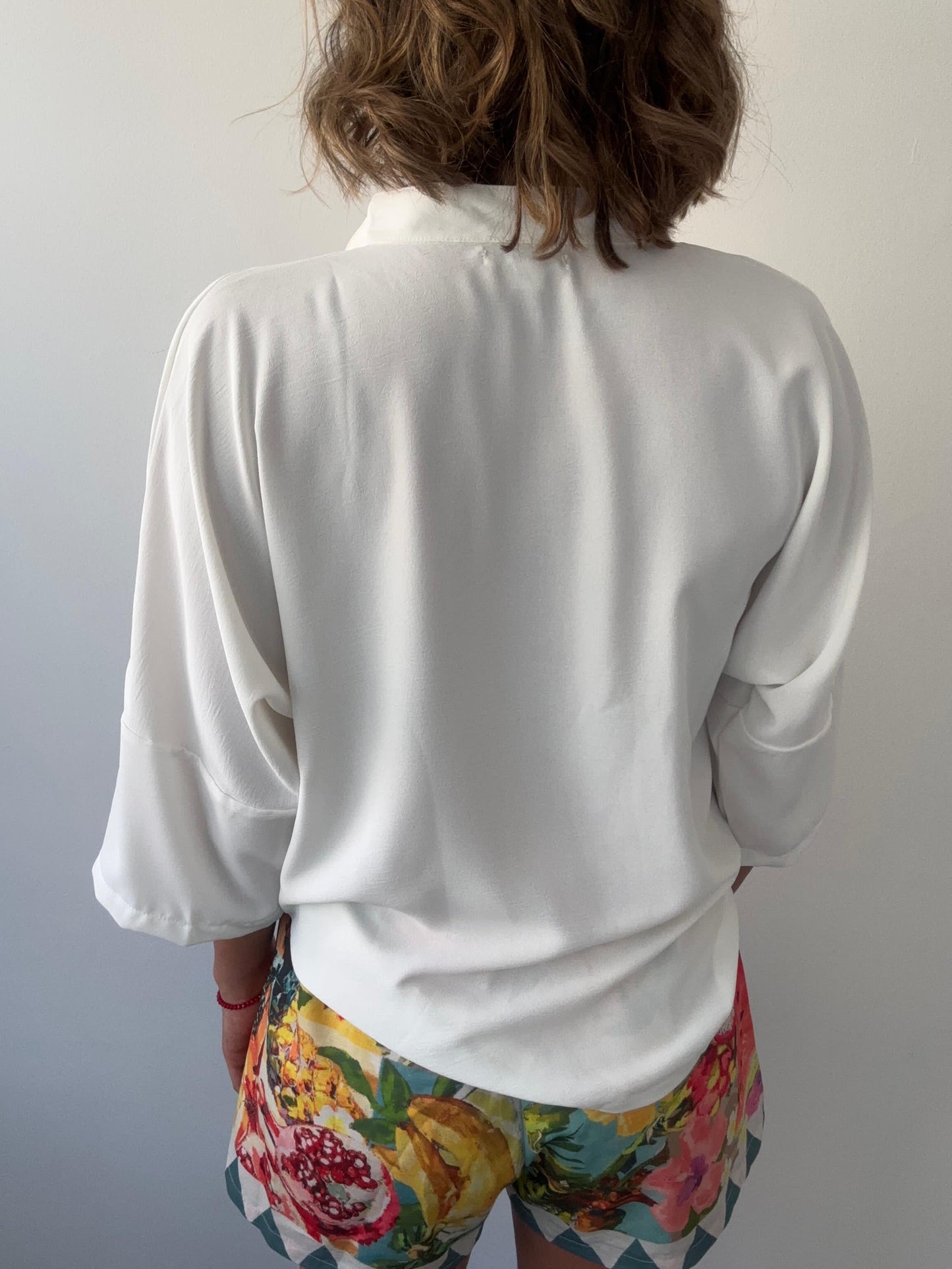 Blusa Holgada Blanca