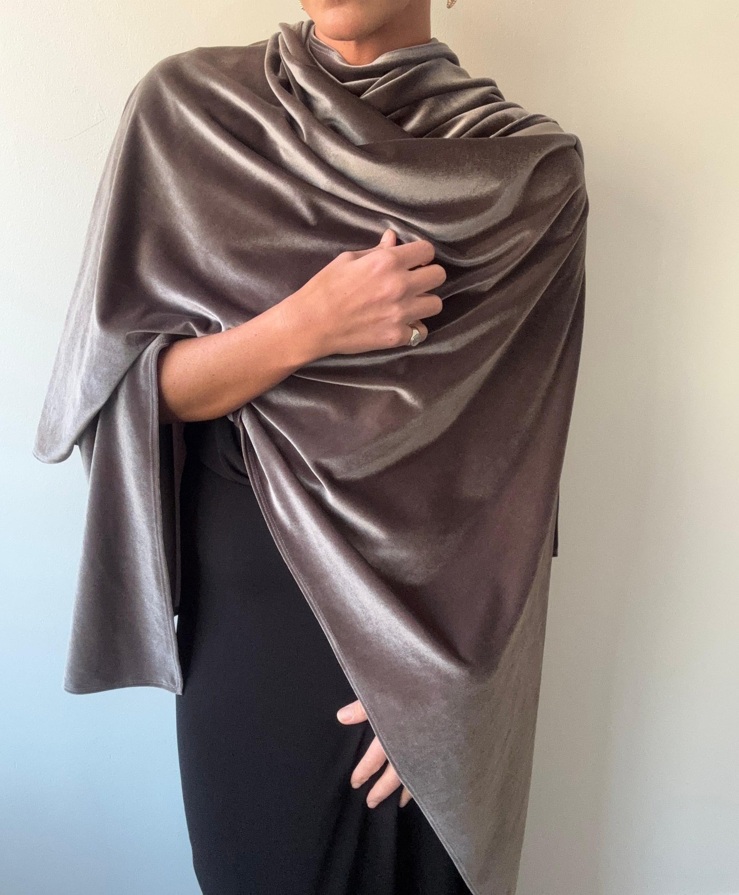 Ruana Terciopelo Marengo