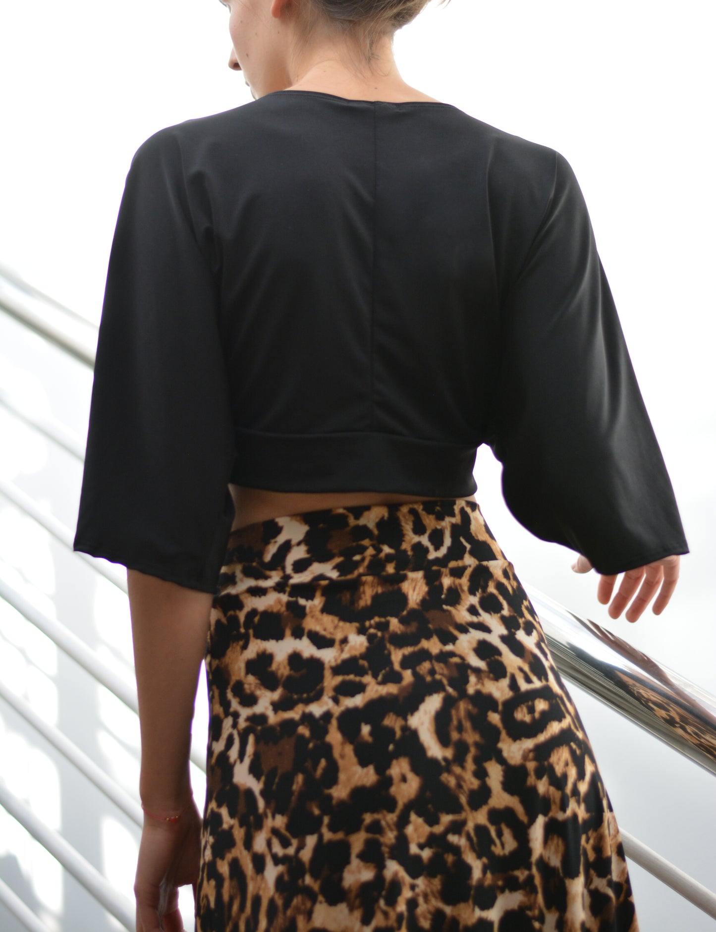 Top Murcielago Negro