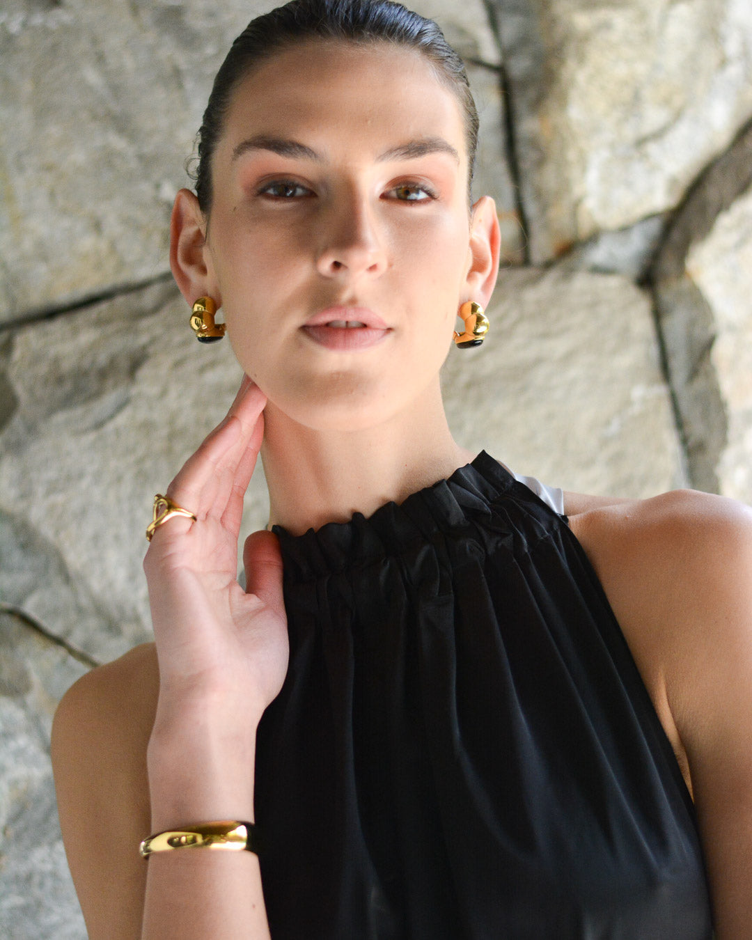 VESTIDO COLOMBA NEGRO