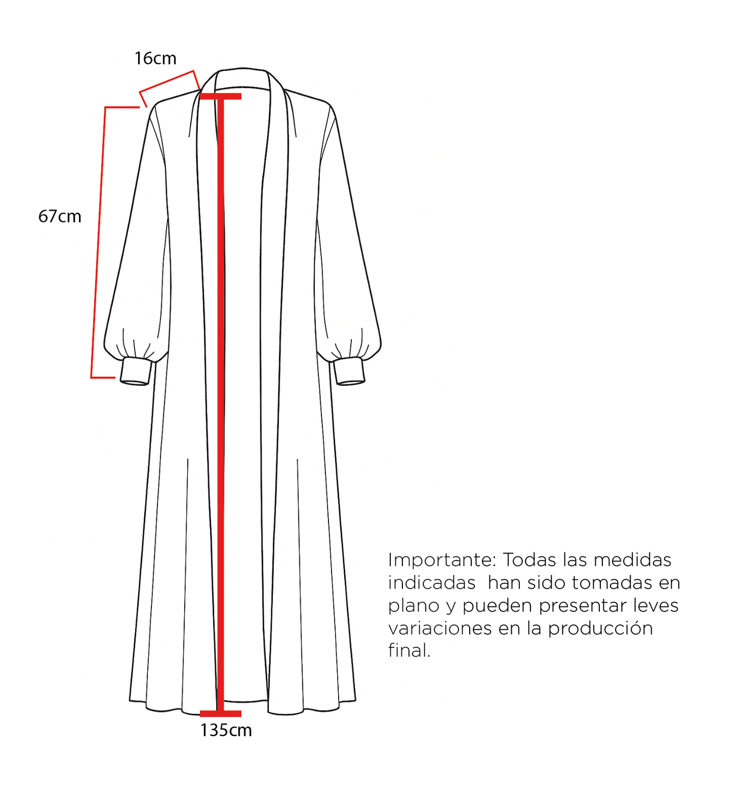 Kimono Galileo Beige