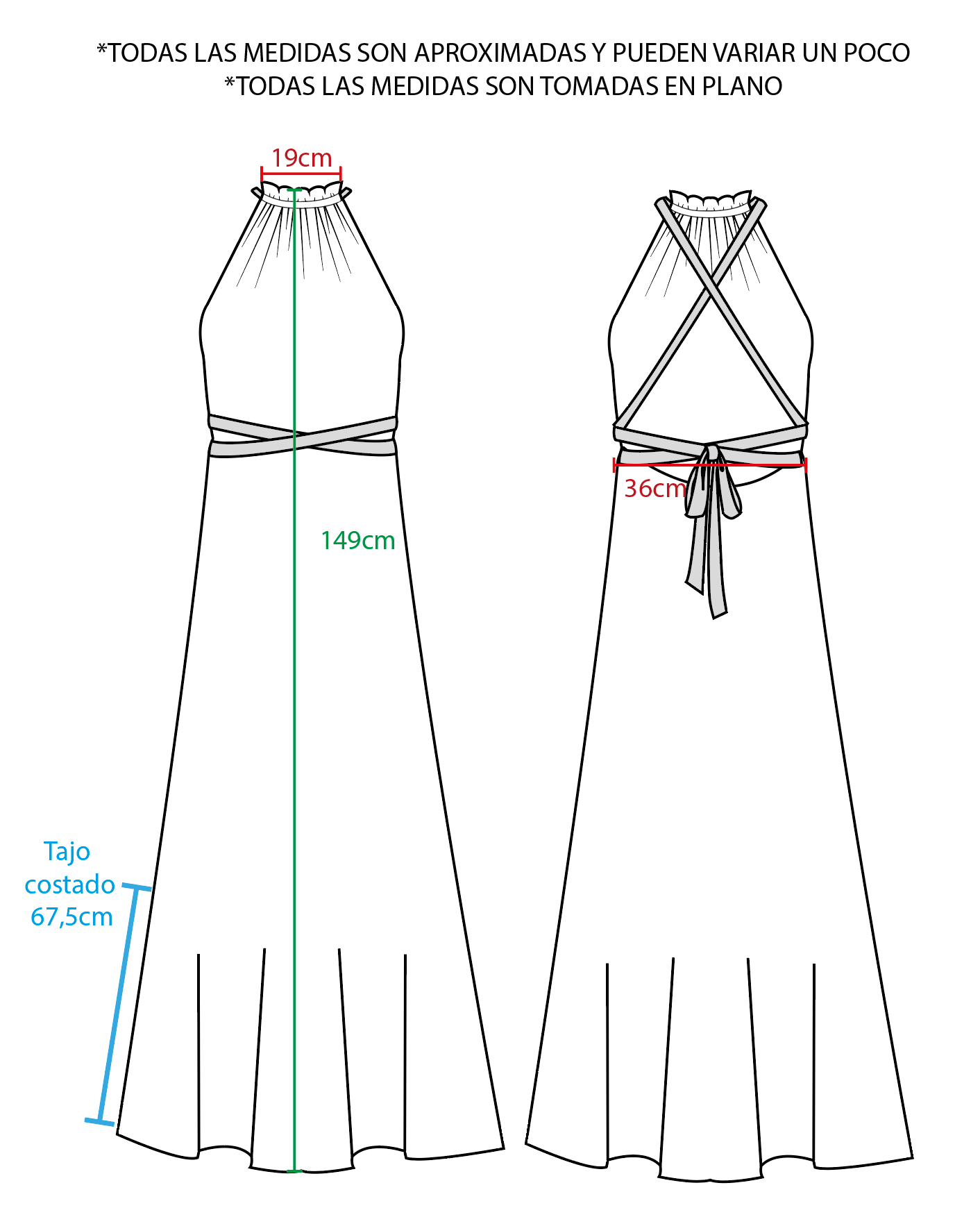 VESTIDO COLOMBA BURDEO