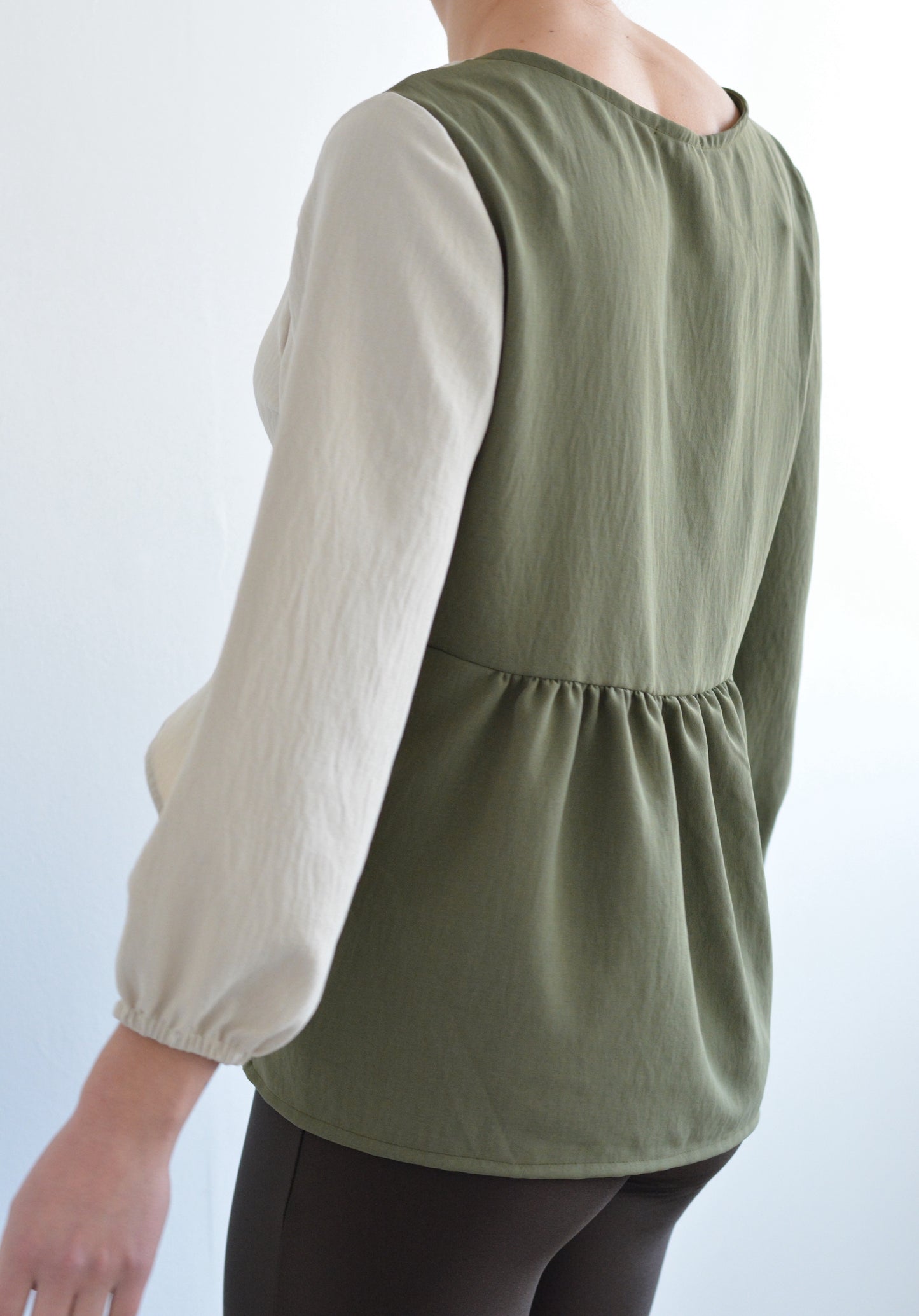 Blusa Dani Verde/Crudo