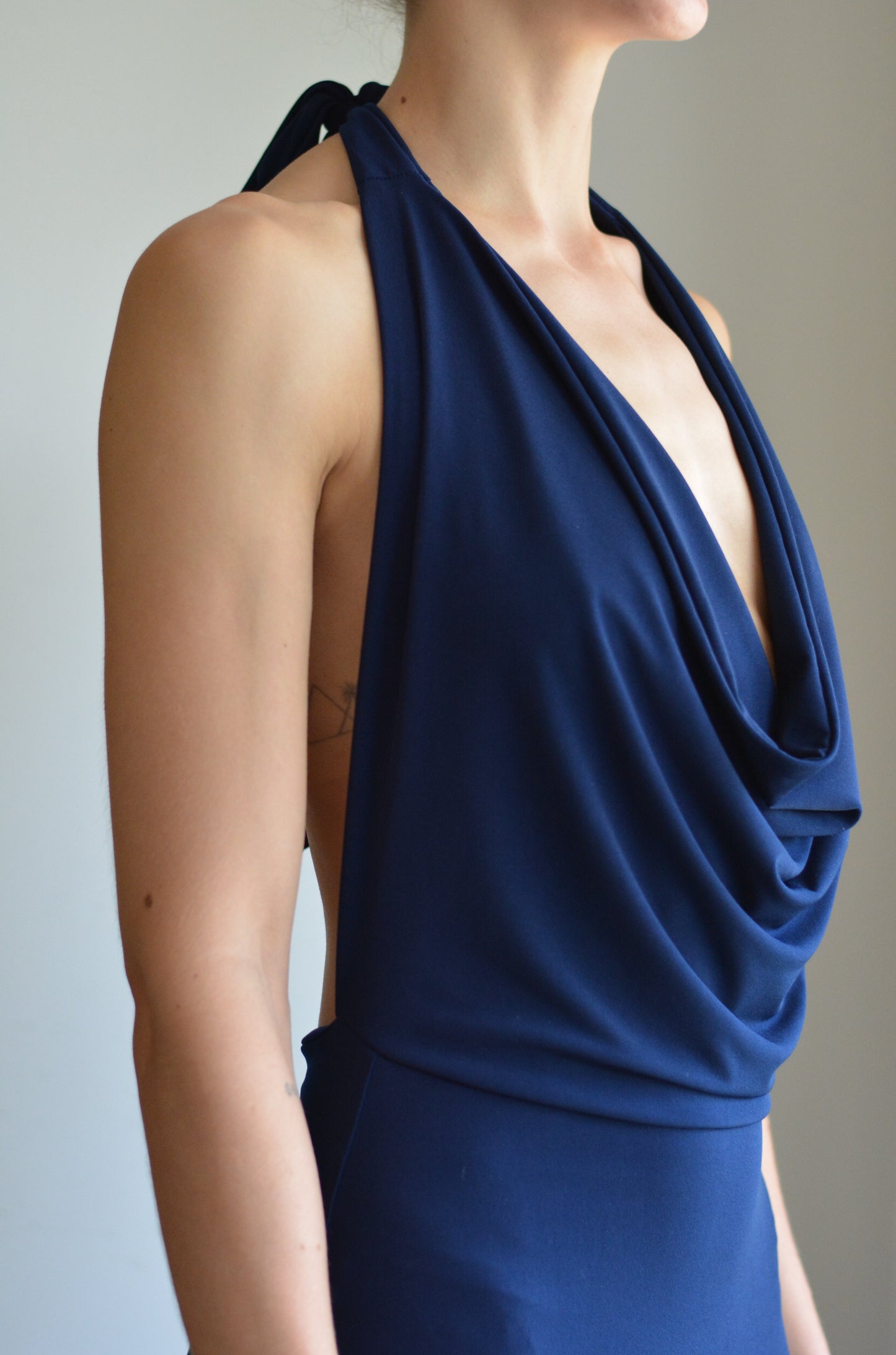 Vestido Lucía Azul Marino