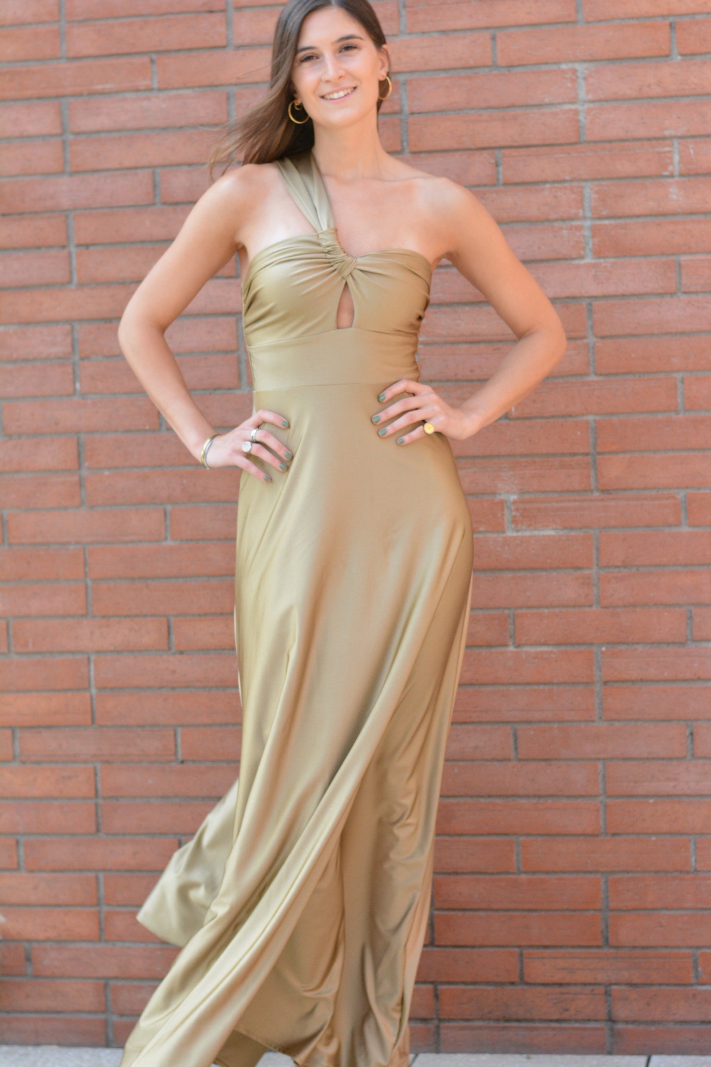 Vestido Kenya Dorado