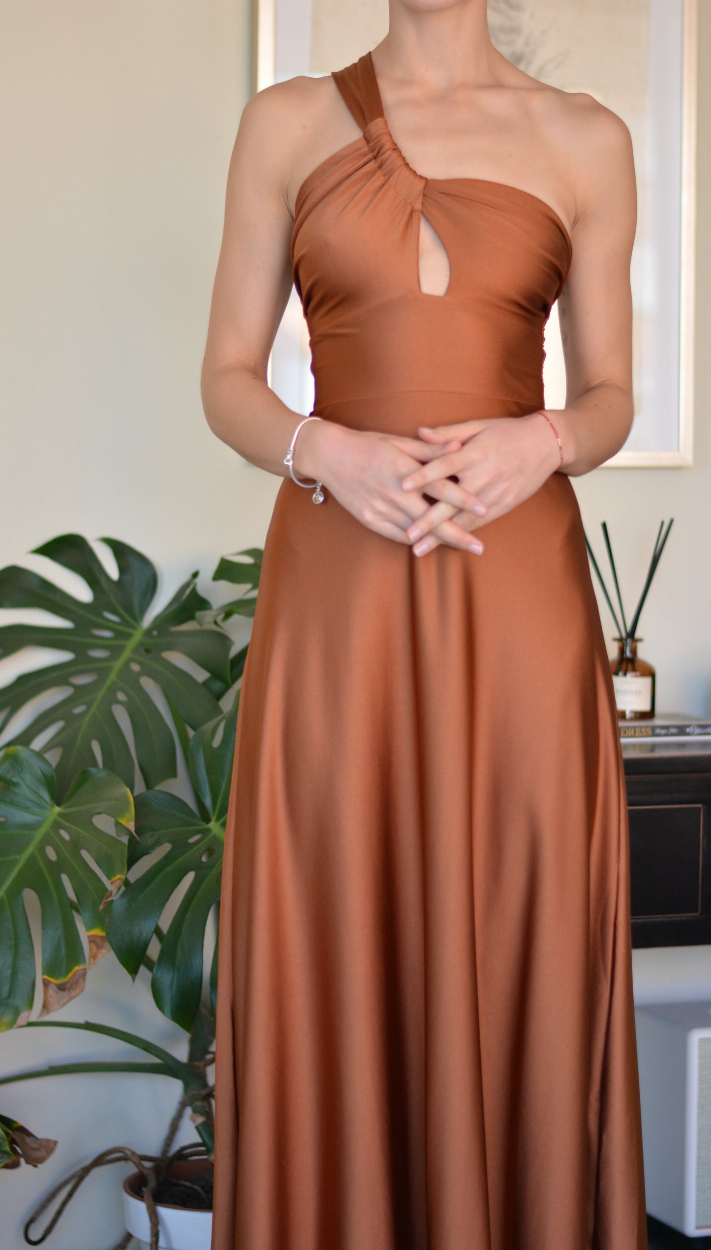 Vestido Kenya Cobre