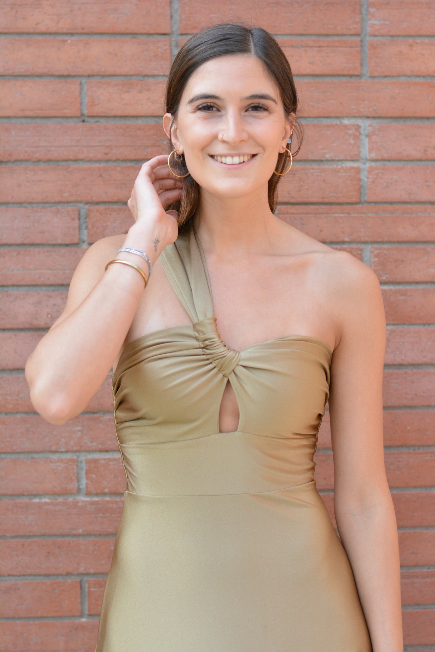 Vestido Kenya Dorado