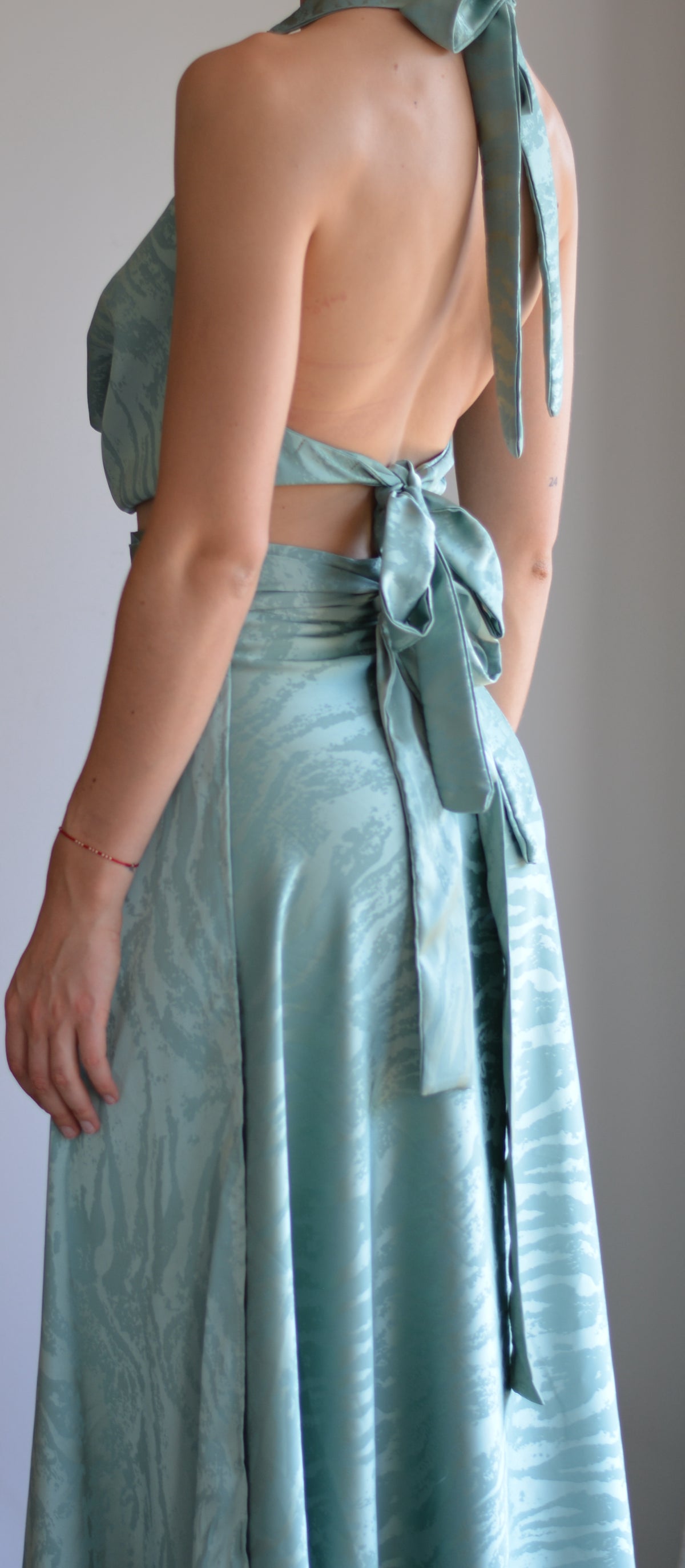 Top Lucía Zebra Menta