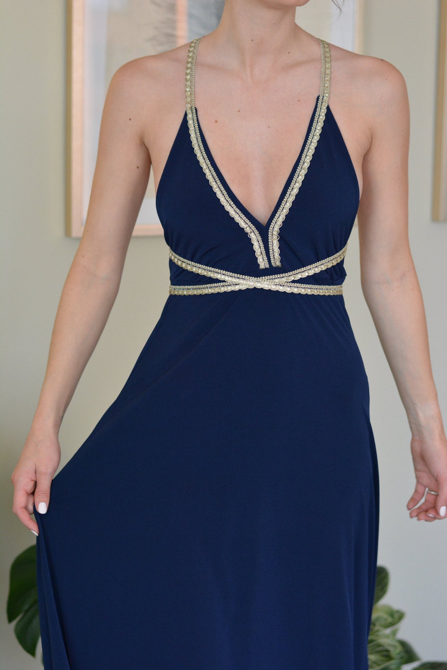 Vestido Biki Azul Marino