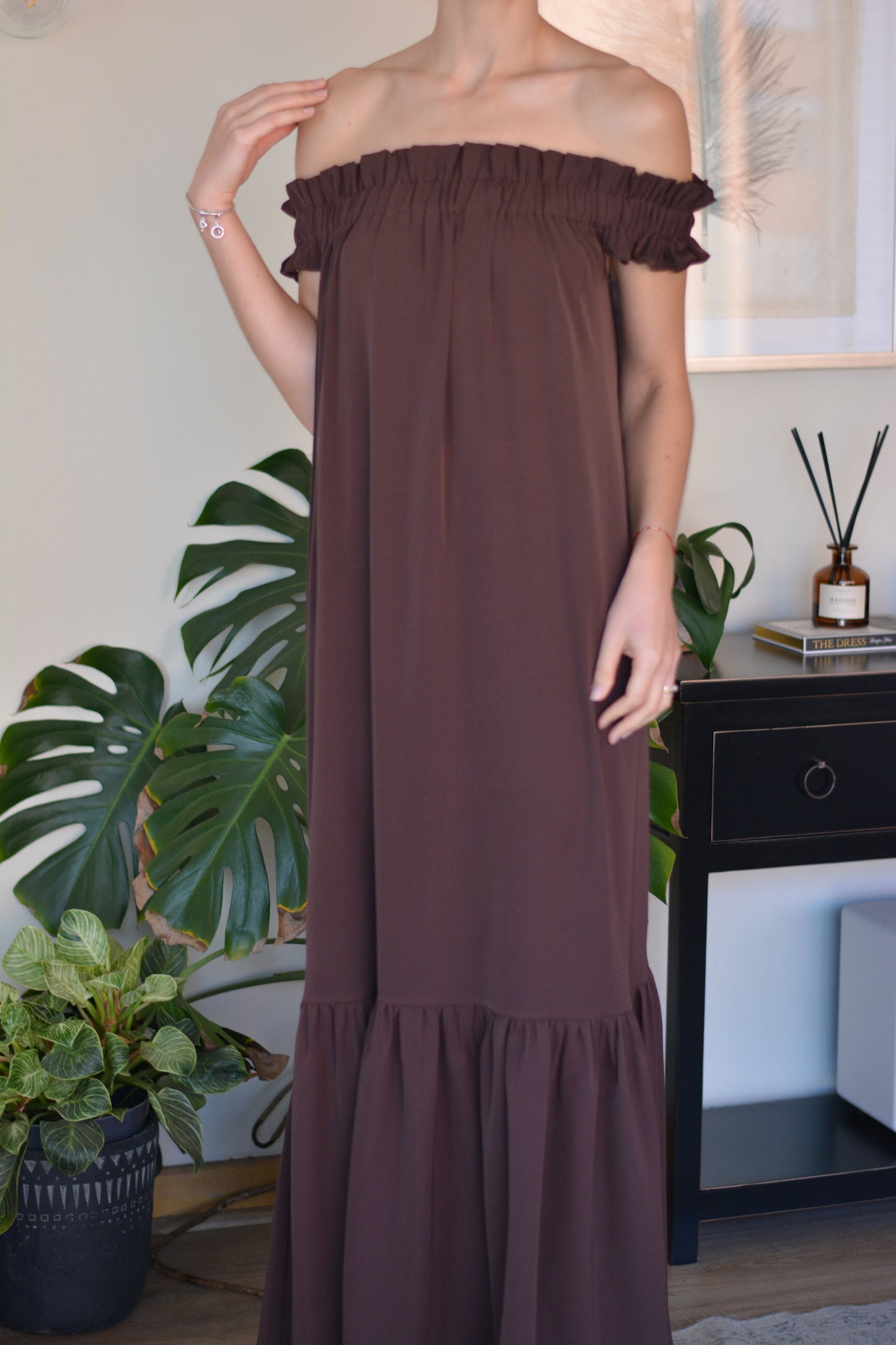 Vestido Belu Café