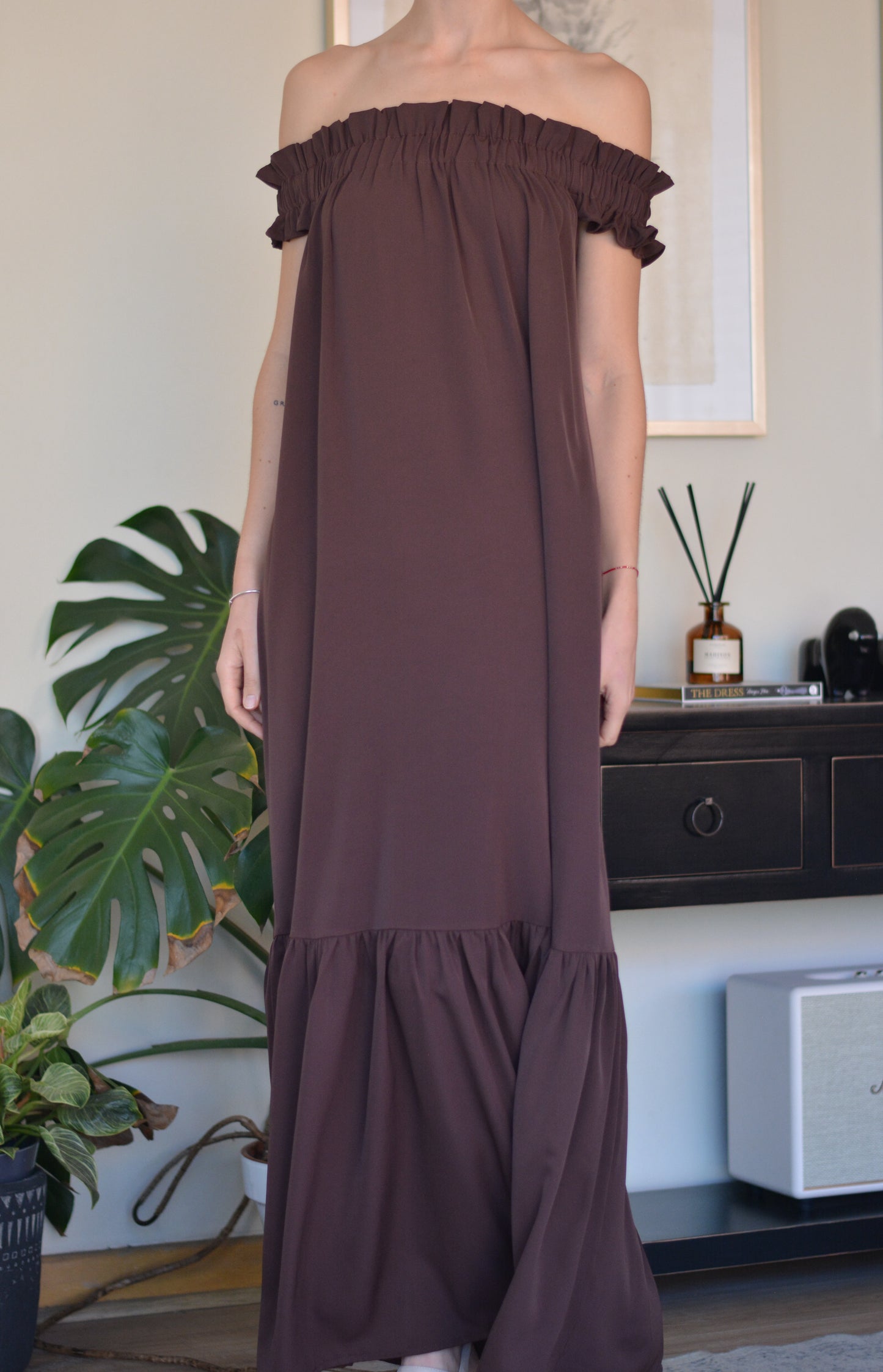 Vestido Belu Café