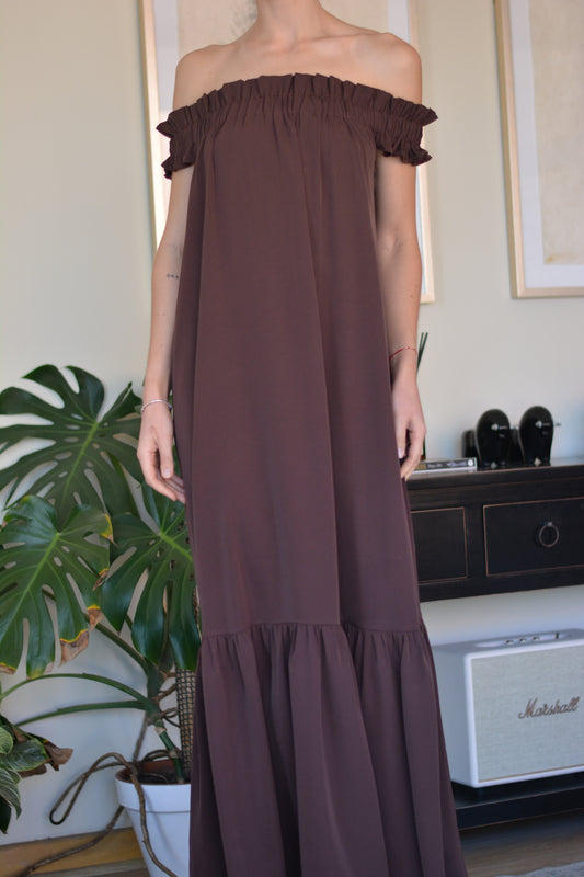 Vestido Belu Café