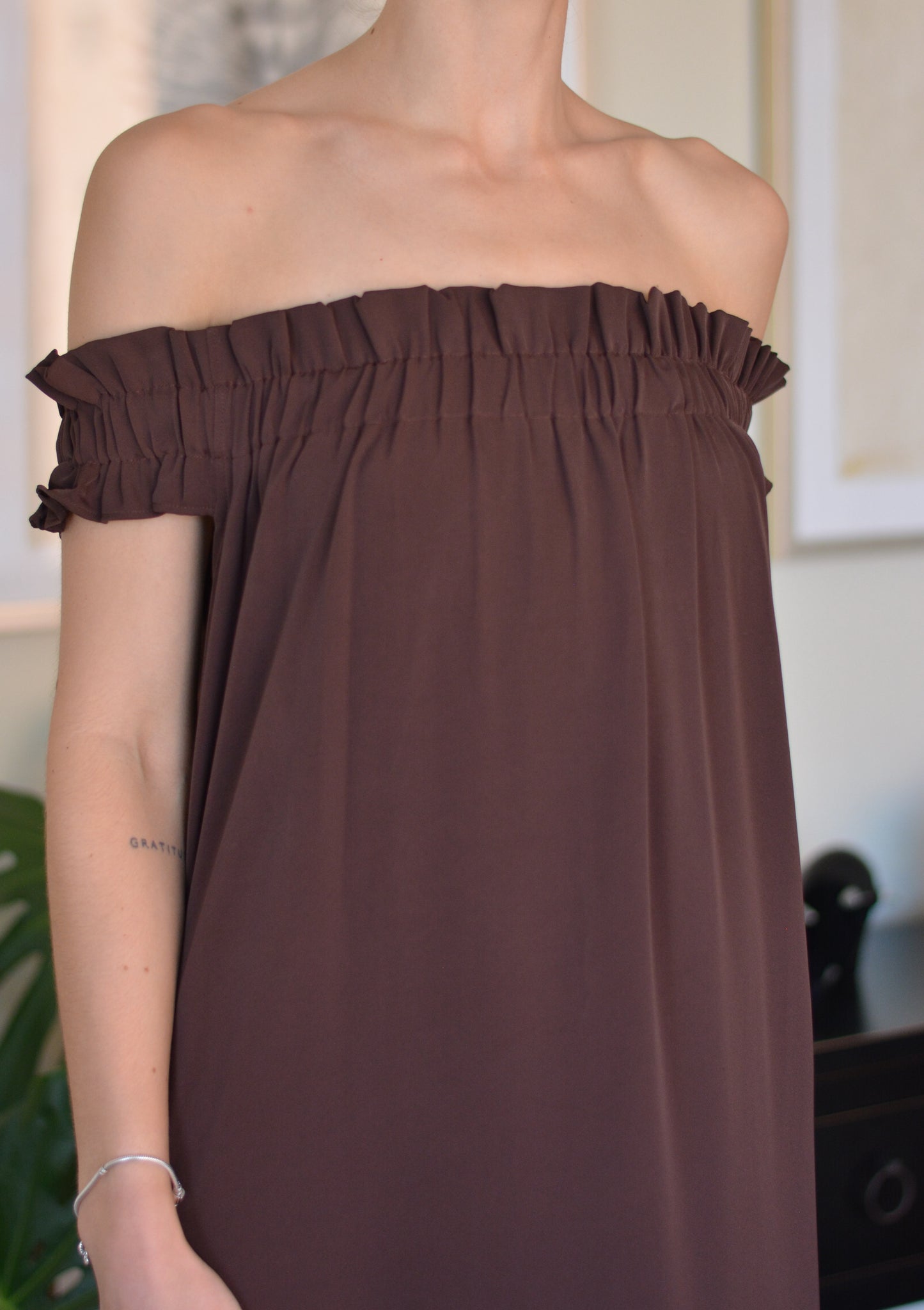 Vestido Belu Café