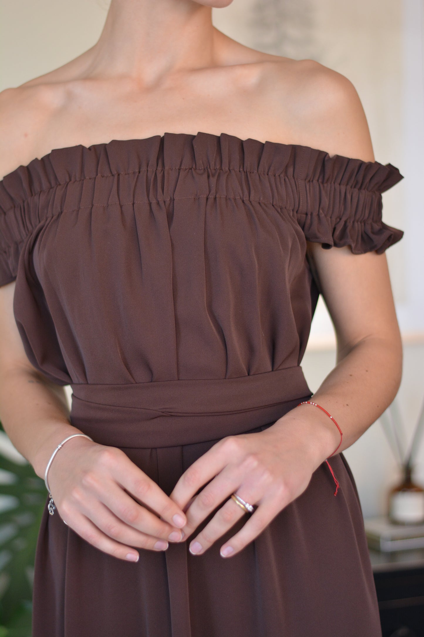 Vestido Belu Café