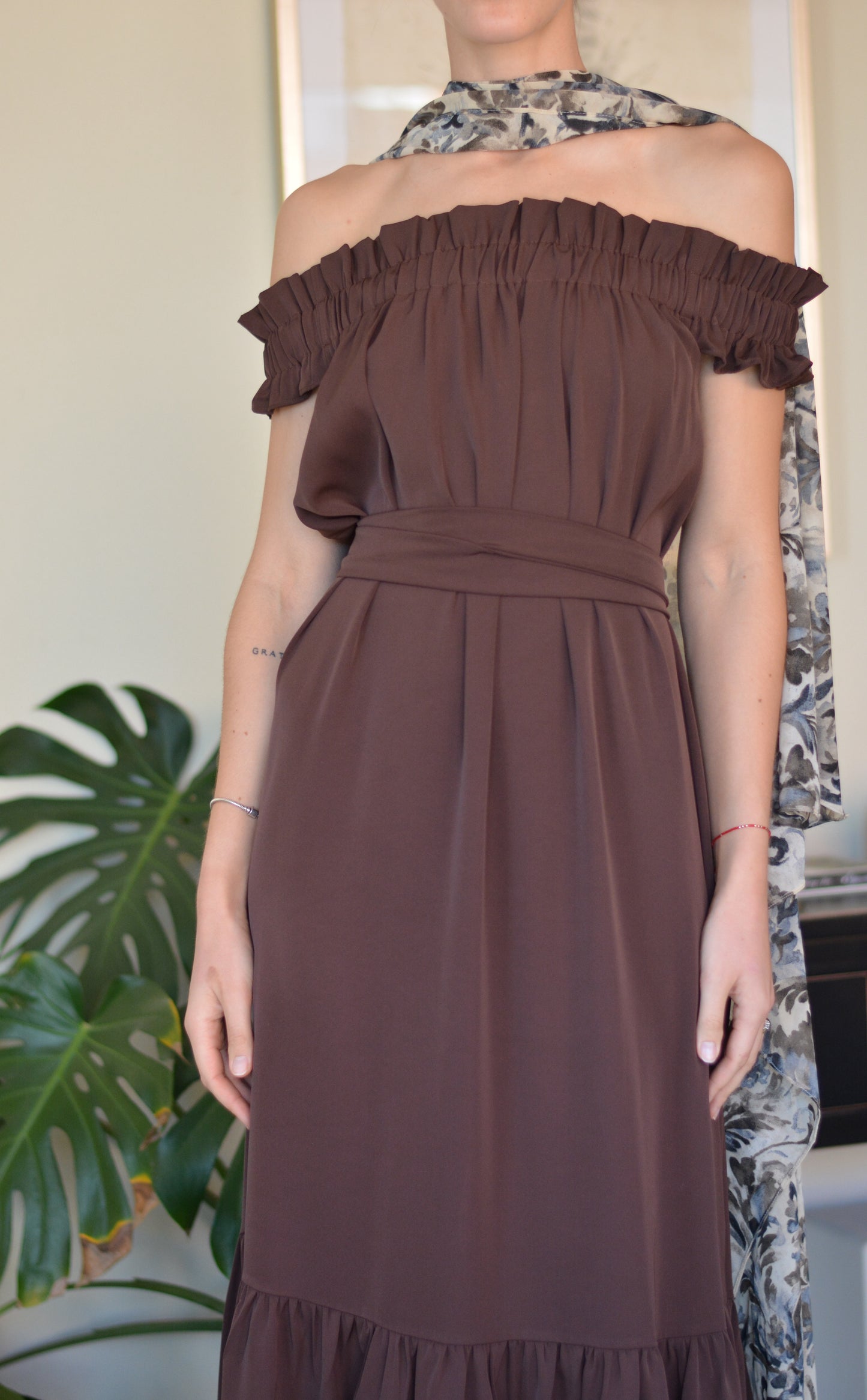 Vestido Belu Café