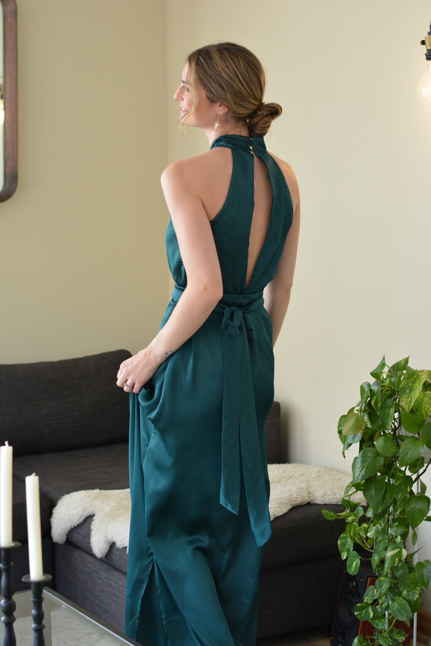 Vestido Puntí Verde