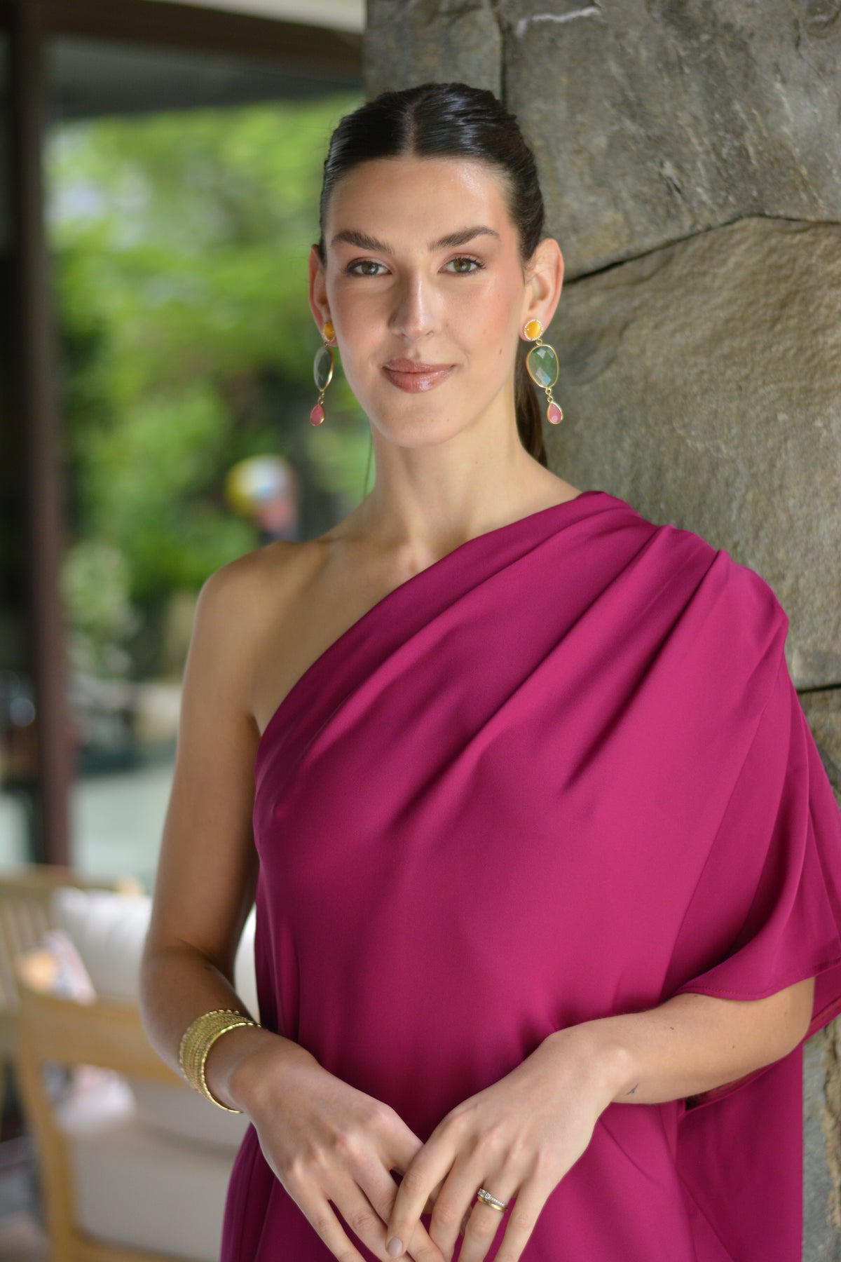 VESTIDO ROMA MAGENTA