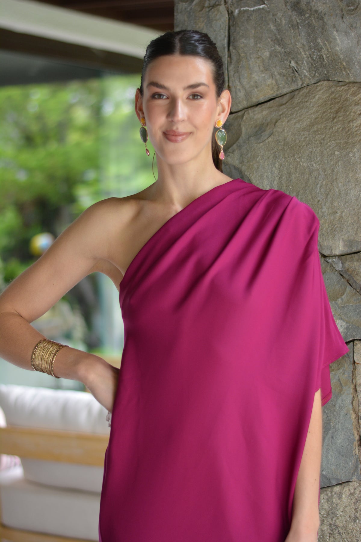 VESTIDO ROMA MAGENTA