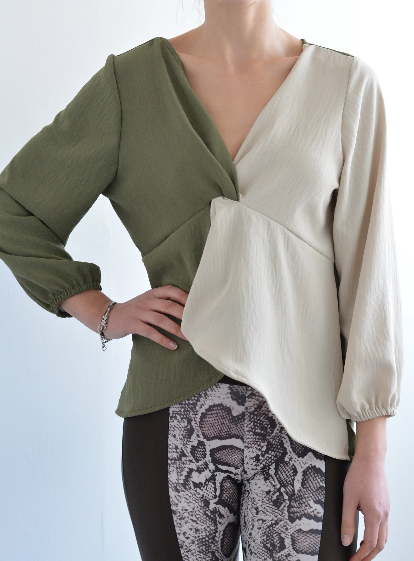 Blusa Dani Verde/Crudo