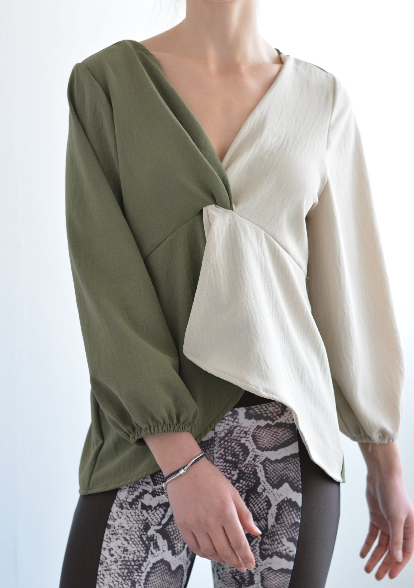 Blusa Dani Verde/Crudo