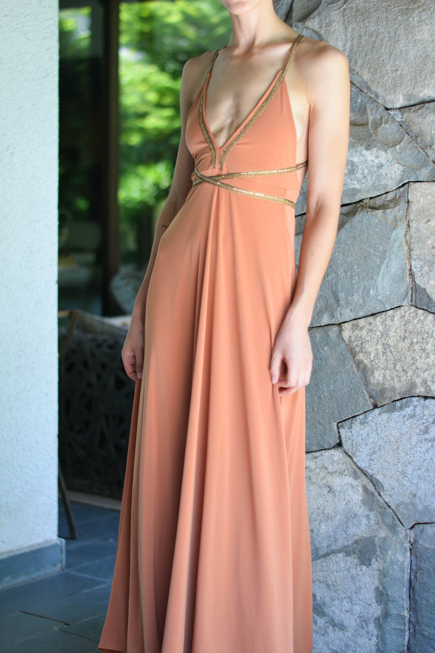 Vestido Biki Terracota