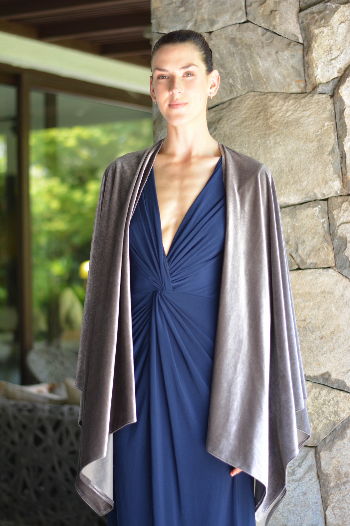 Ruana Terciopelo Marengo