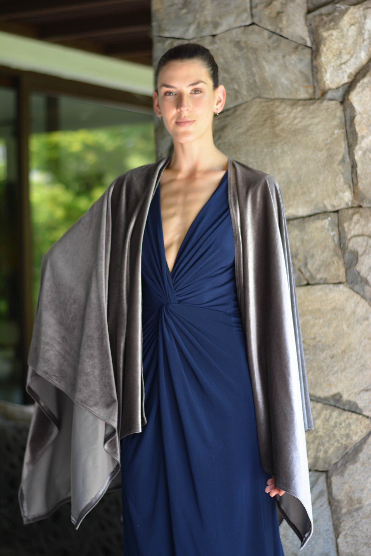 Ruana Terciopelo Marengo