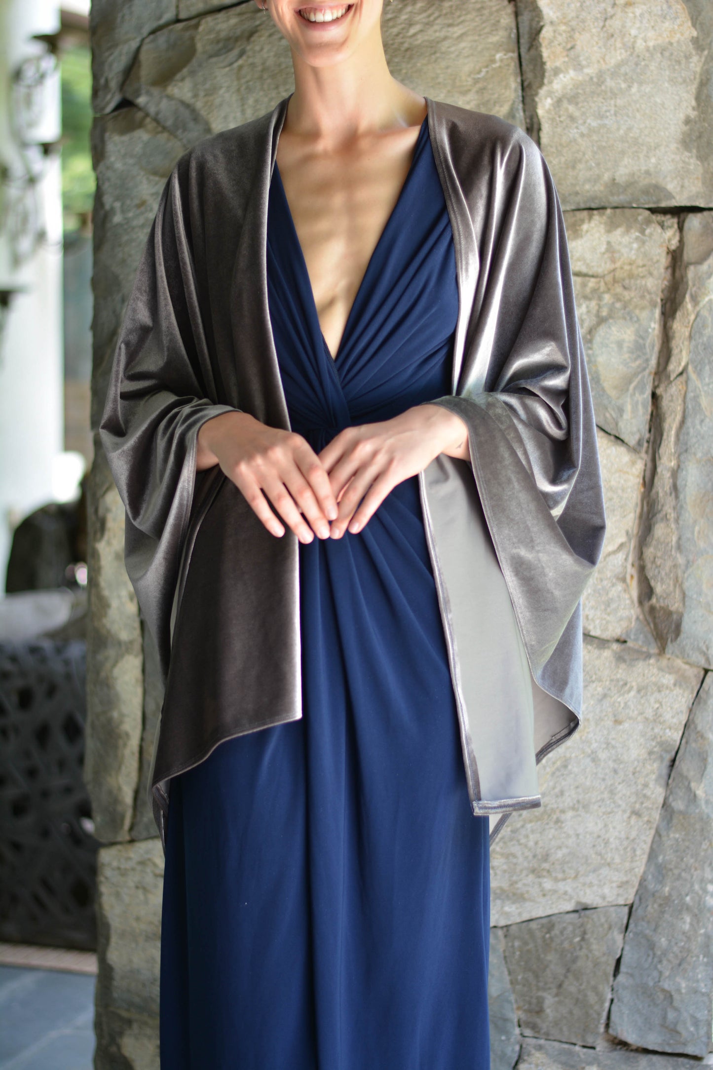 Ruana Terciopelo Marengo