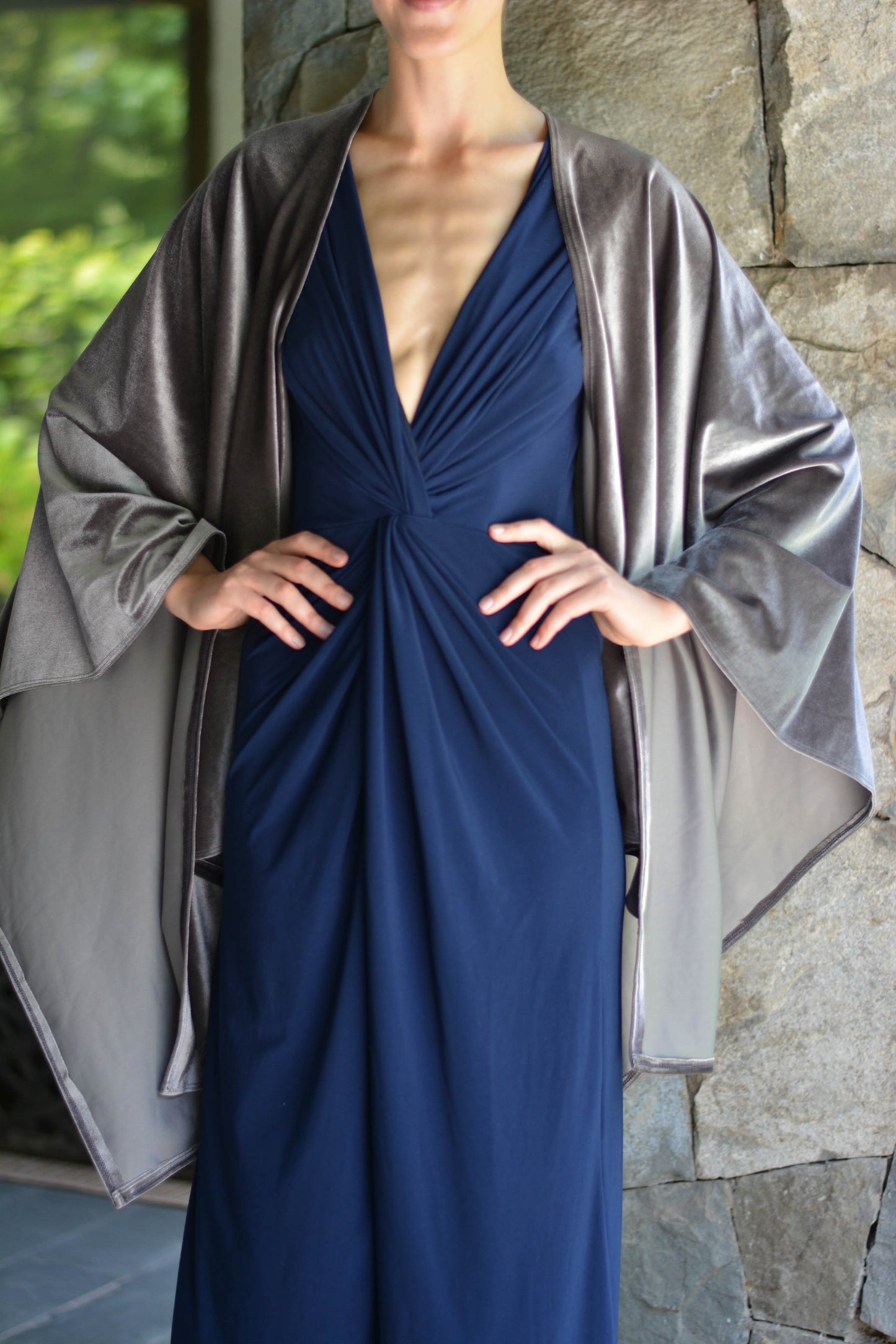 Ruana Terciopelo Marengo