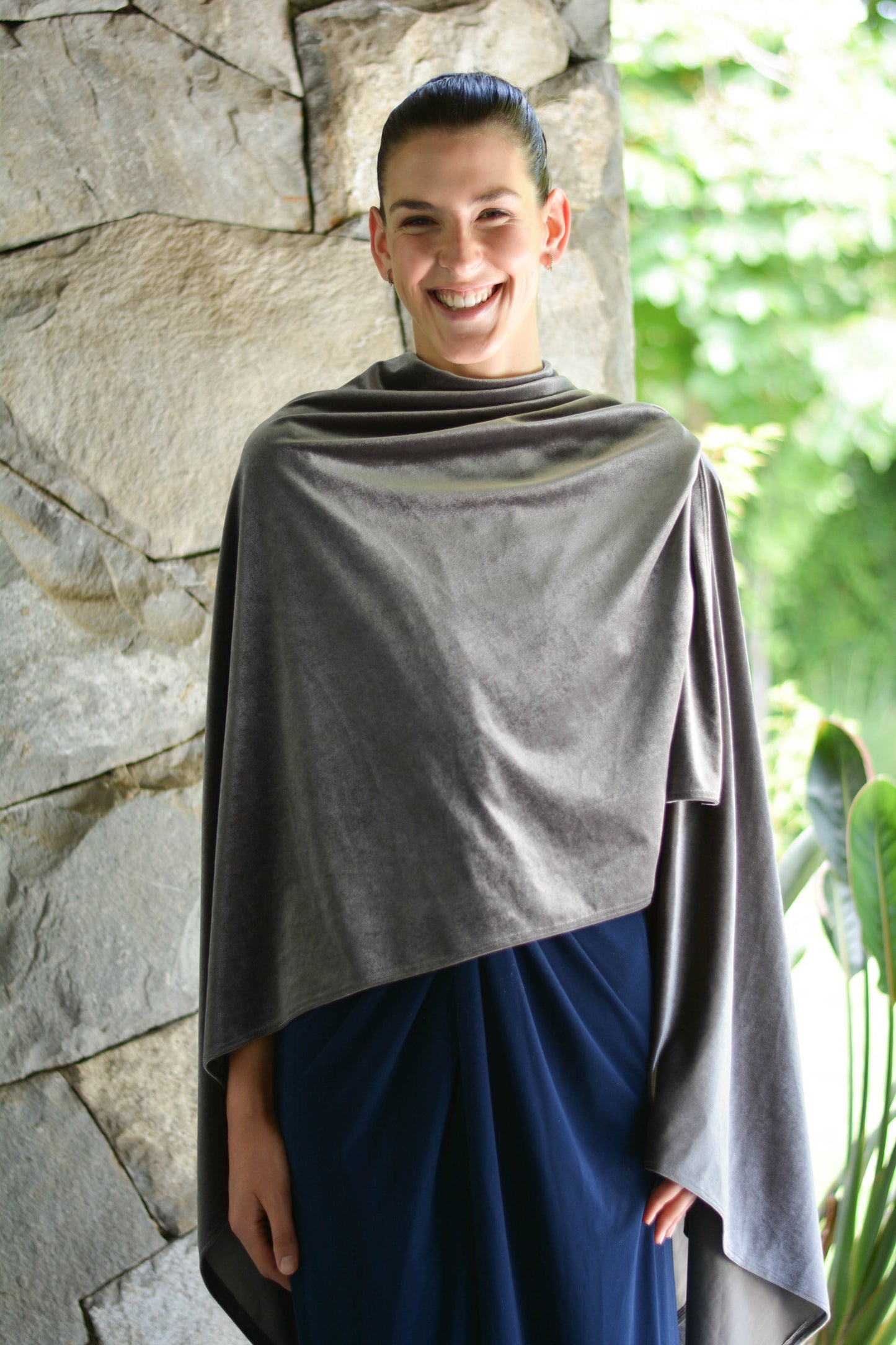 Ruana Terciopelo Marengo