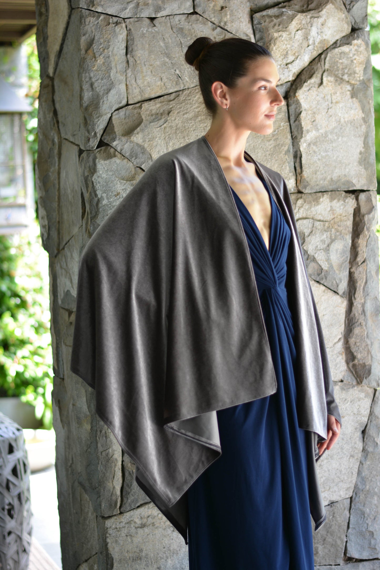 Ruana Terciopelo Marengo