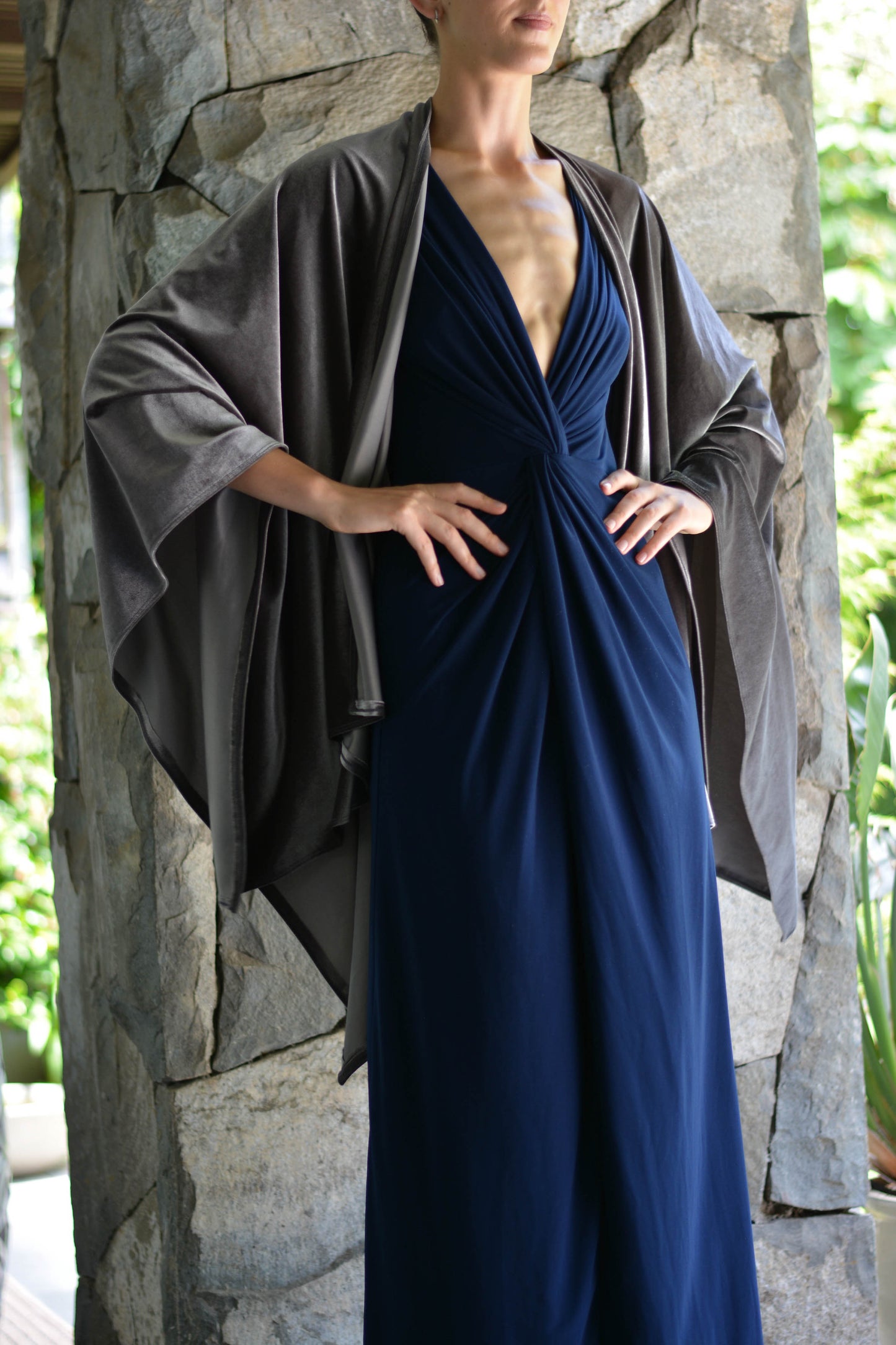 Ruana Terciopelo Marengo