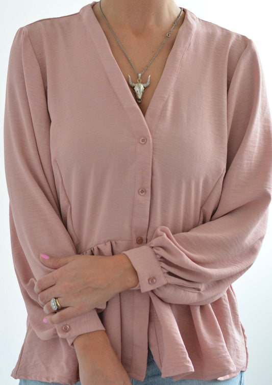 Blusa Fer Palo Rosa