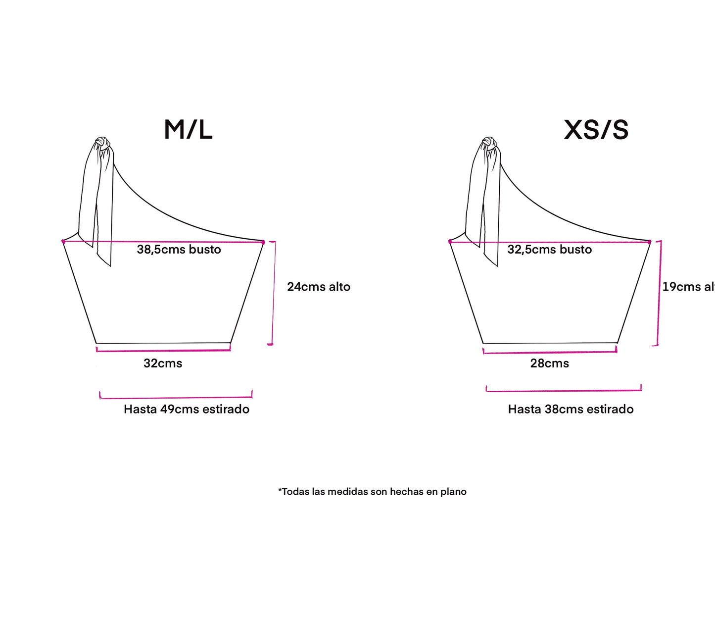 Top Moño Negro Dupont