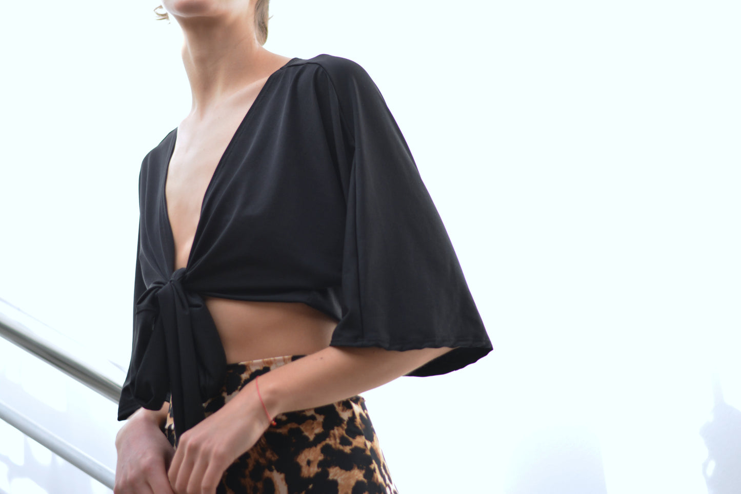 Top Murcielago Negro