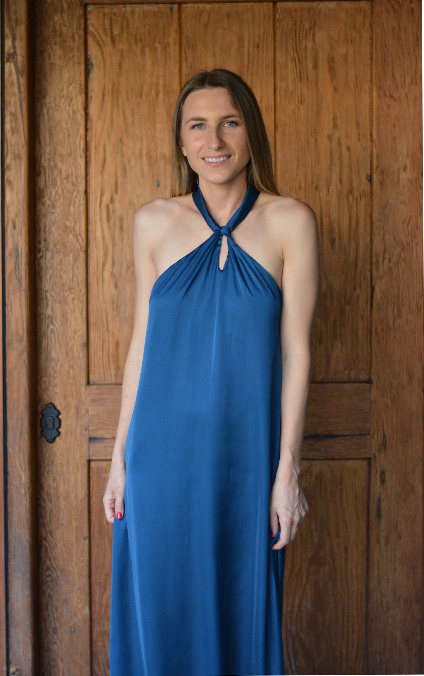 Vestido Puntí Azul