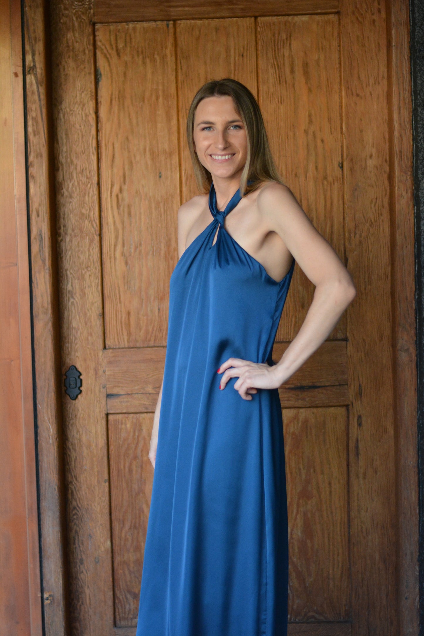 Vestido Puntí Azul