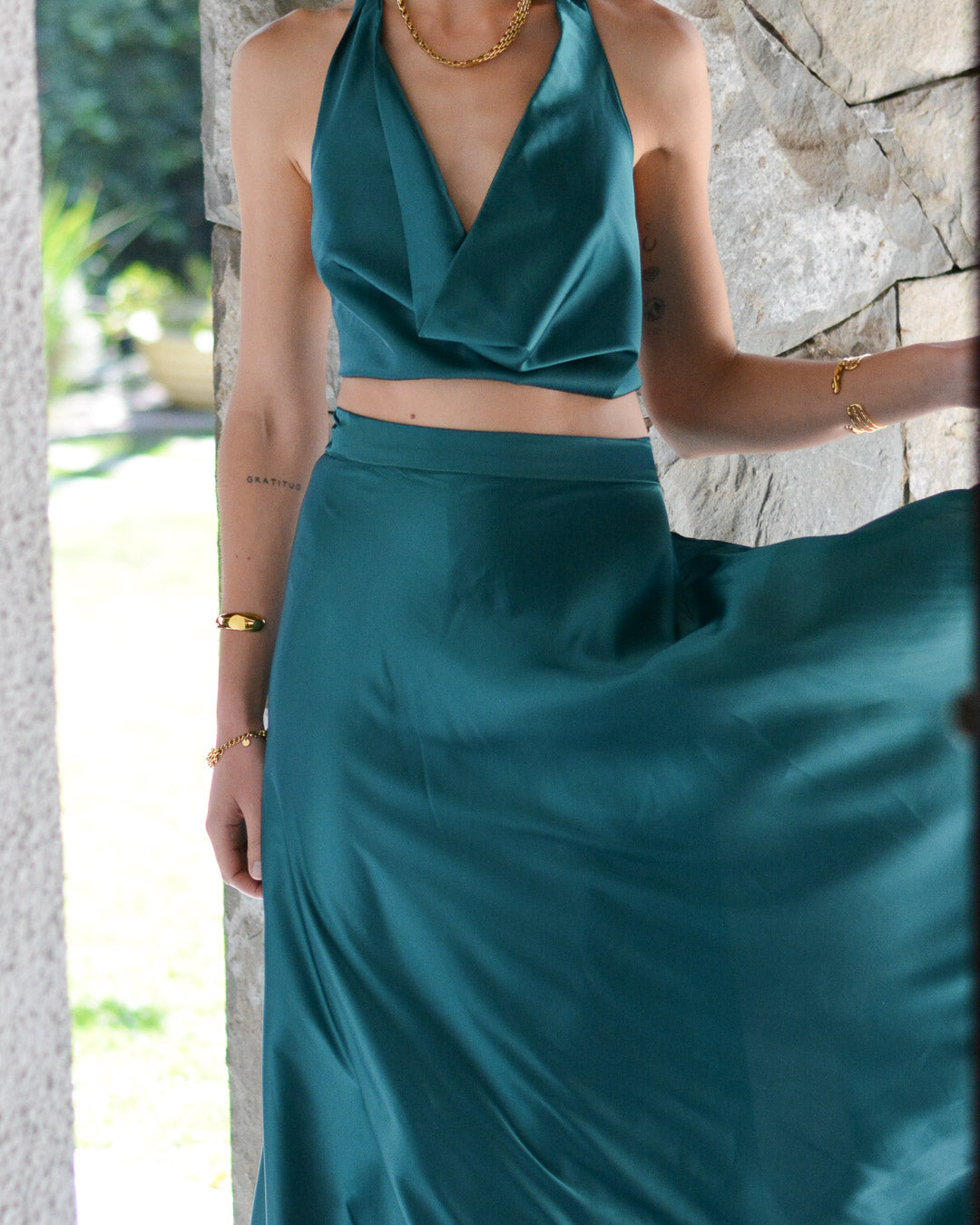 Falda Estambul Verde