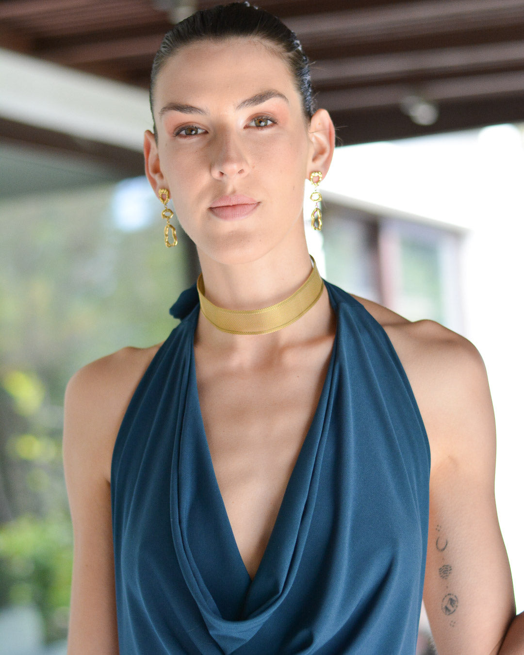 Vestido Lucía Petroleo