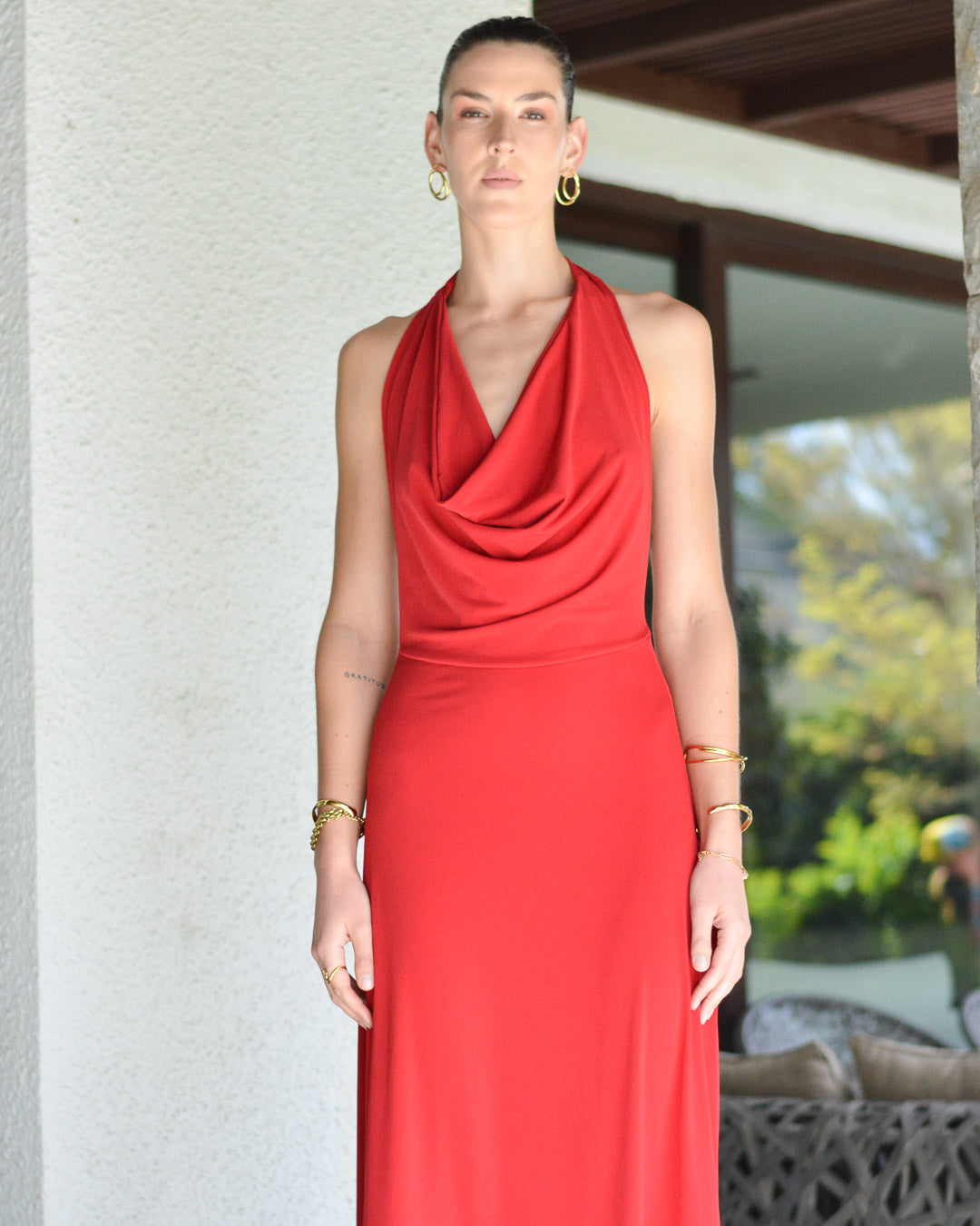 Vestido Lucía Rojo