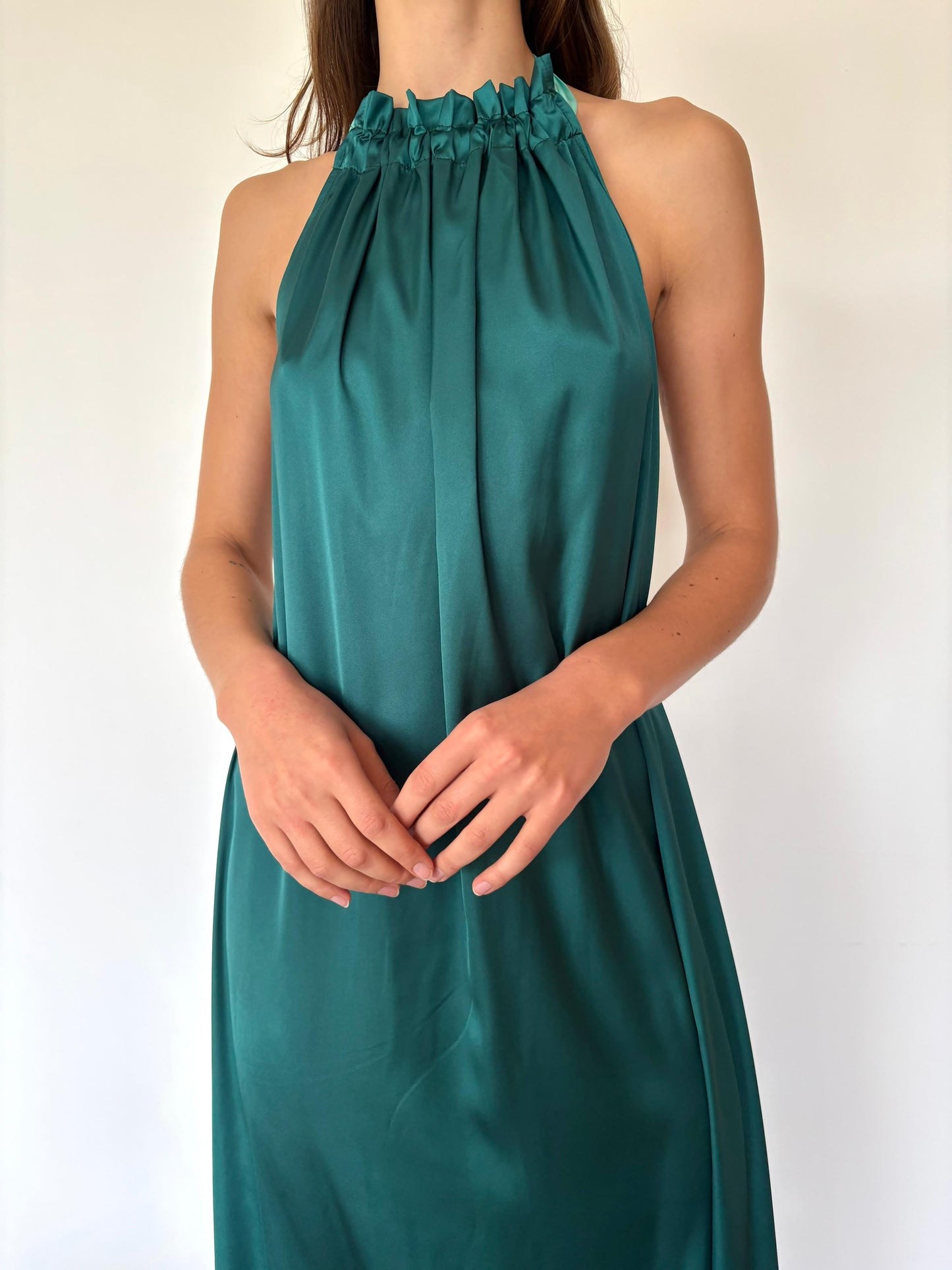 VESTIDO COLOMBA VERDE