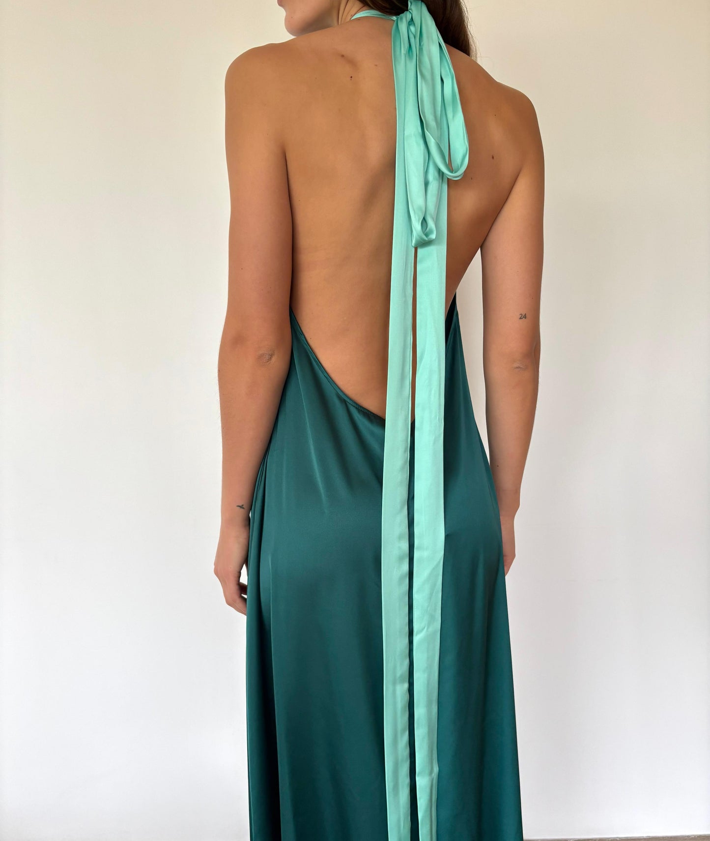 VESTIDO COLOMBA VERDE