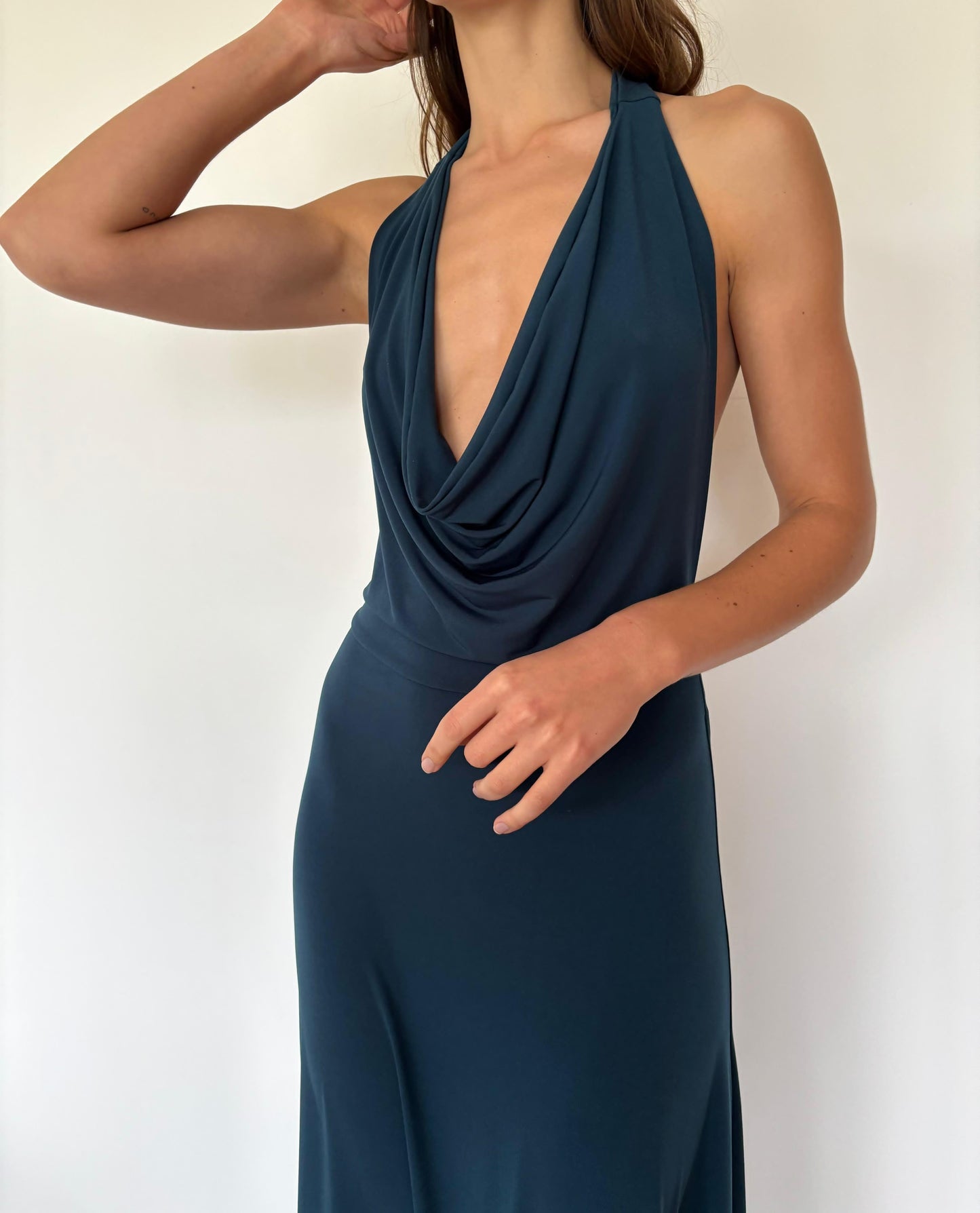 Vestido Lucía Petroleo