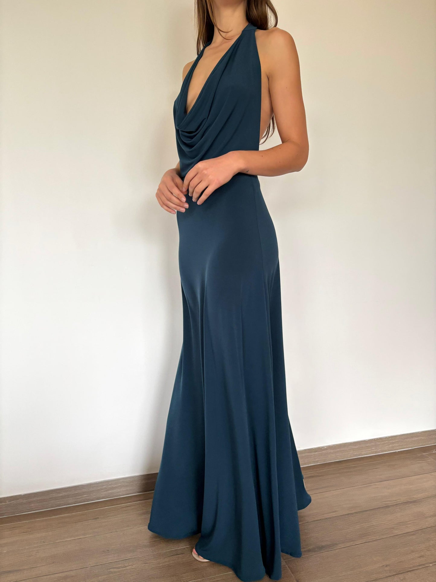 Vestido Lucía Petroleo