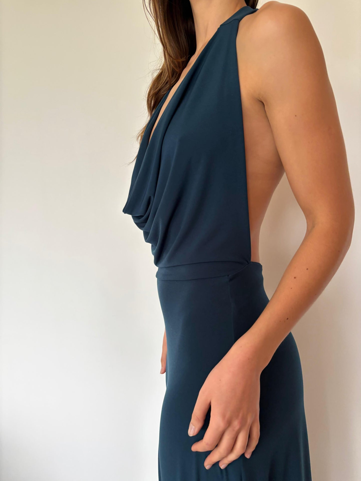 Vestido Lucía Petroleo