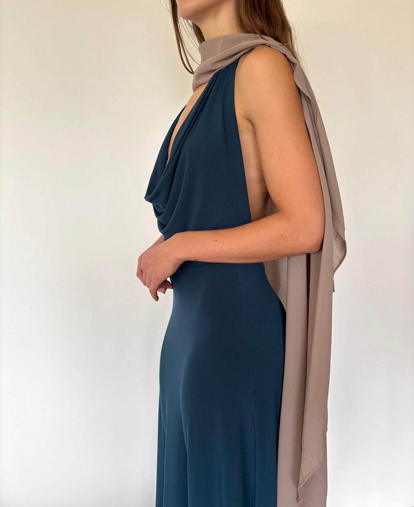 Vestido Lucía Petroleo