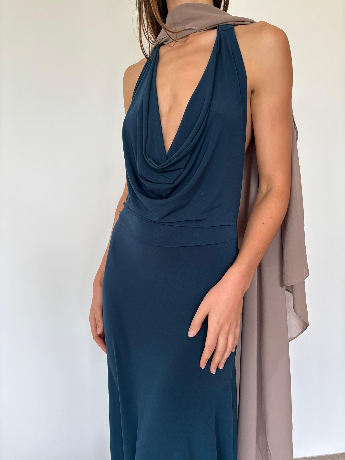 Vestido Lucía Petroleo