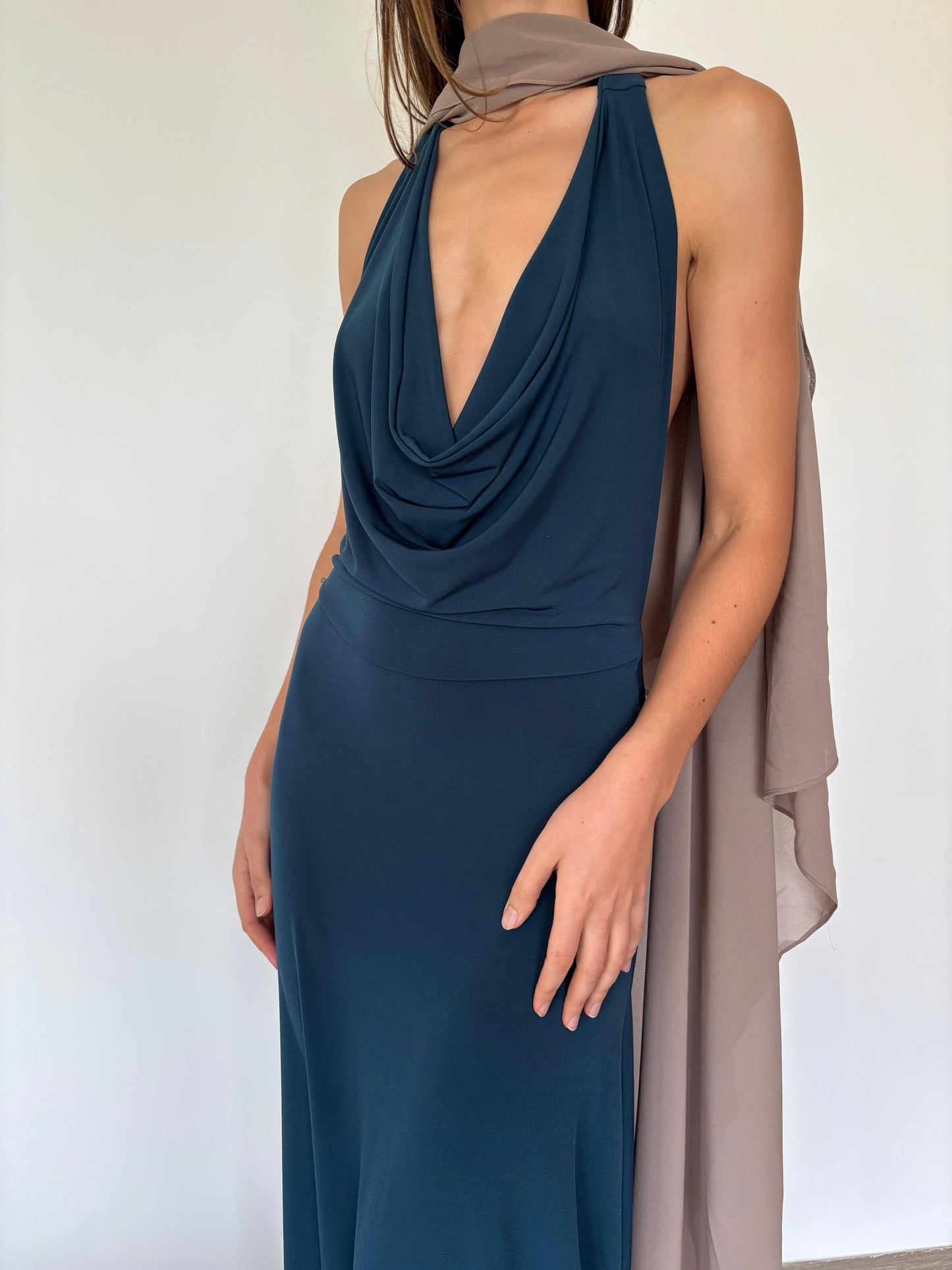 Vestido Lucía Petroleo