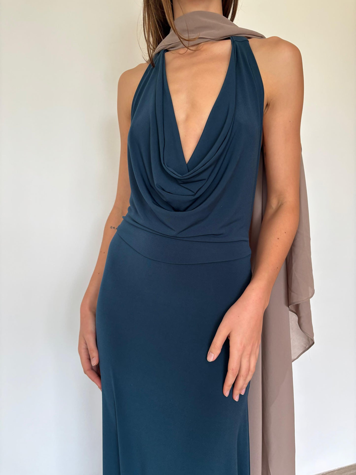 Vestido Lucía Petroleo