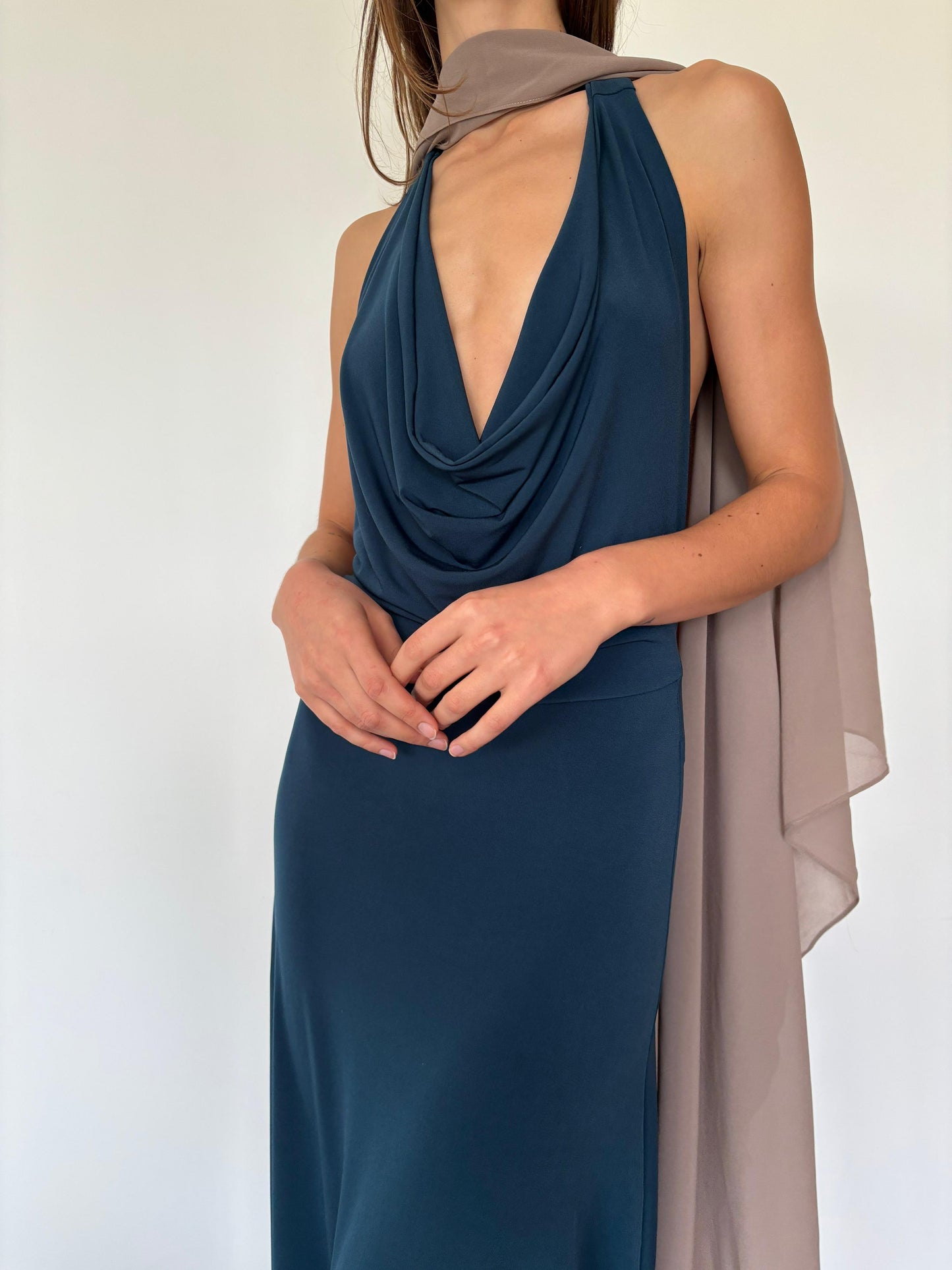 Vestido Lucía Petroleo